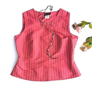 J. MICHAELS 100% Silk Vest, Waistcoat